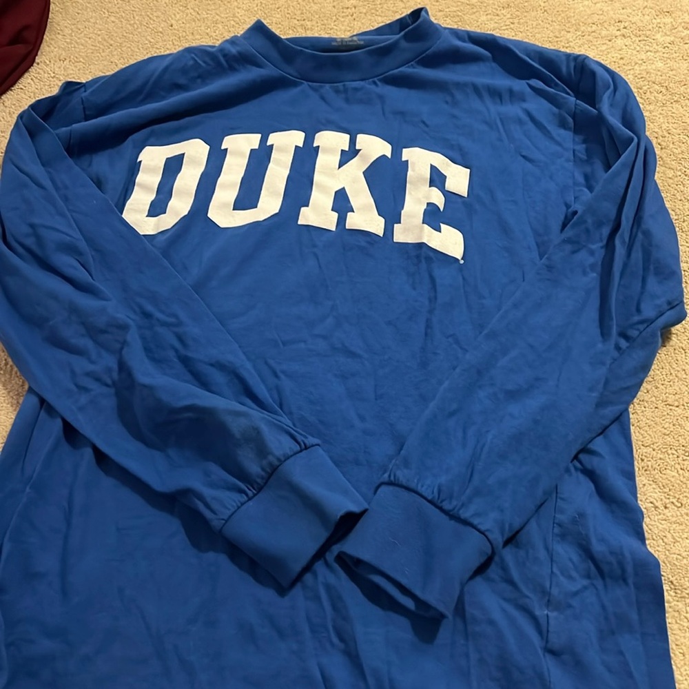 mens duke long sleeve shirt